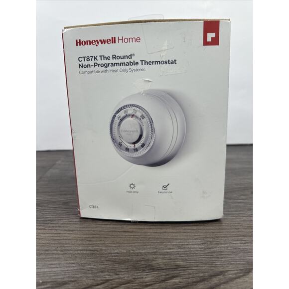 Honeywell CT87K1004 Manual Thermostat - Heat Only - Picture 4 of 5